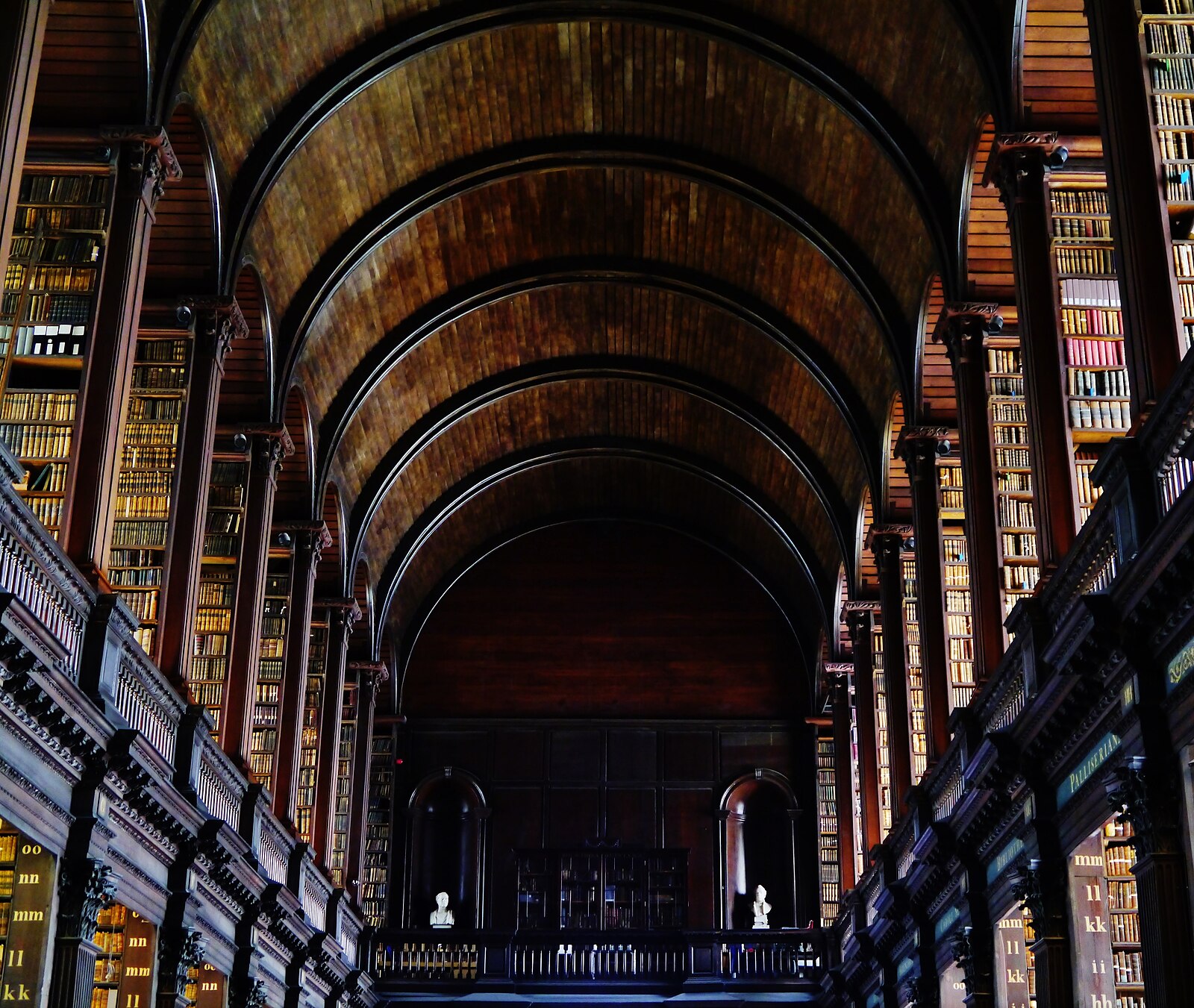 Trinity College Library Long Room, Dublin
